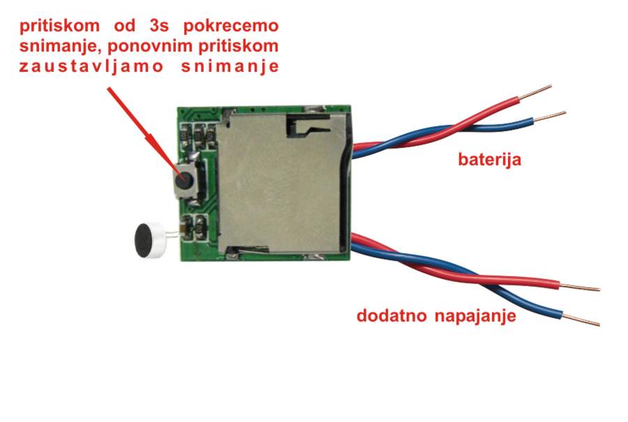 najmanja spijunska buba audio snimac